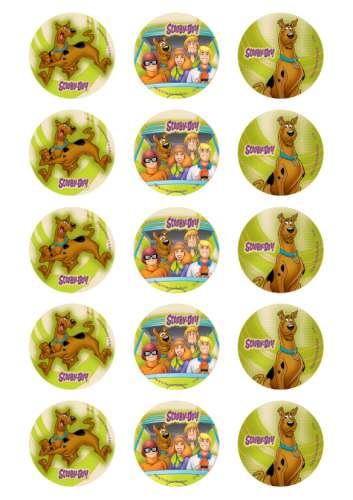 Scooby Doo #2 Edible Cupcake Images - Click Image to Close